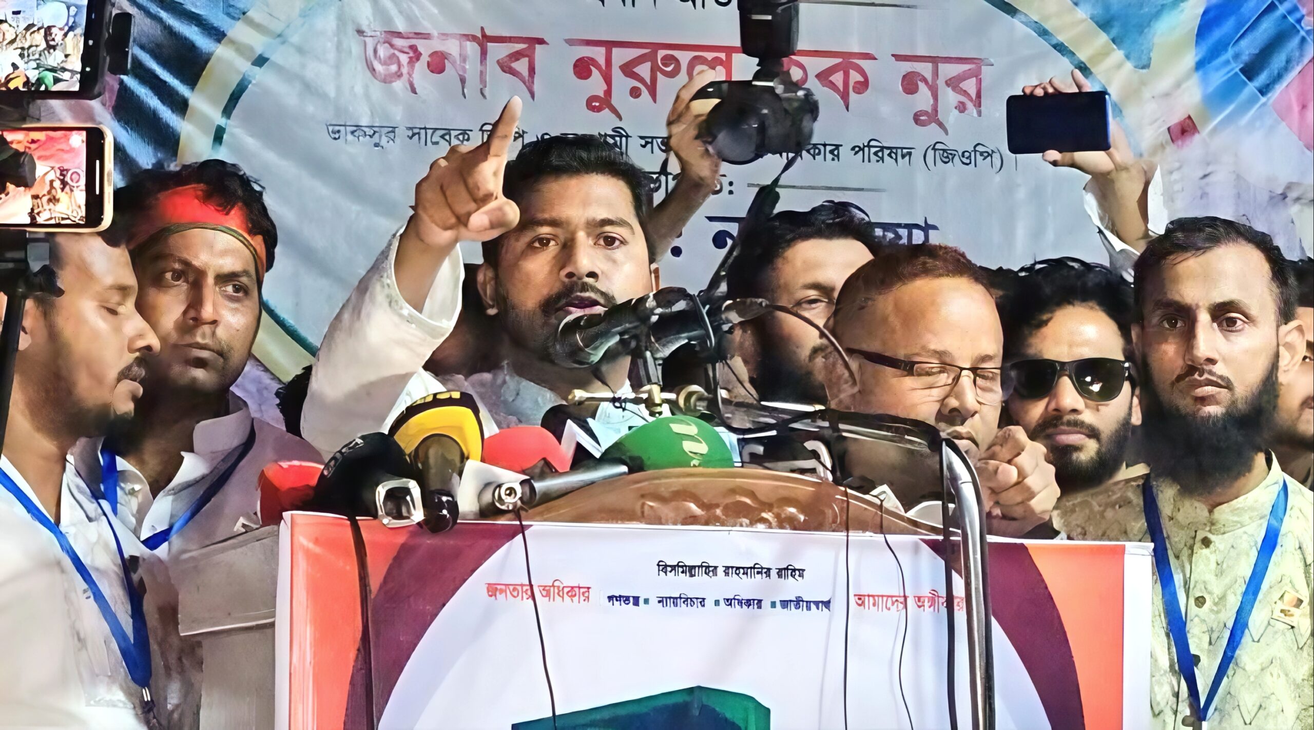 জুলাই কারো বাপ দাদার সম্পত্তি না : নরসিংদীতে নুরুল হক নুর