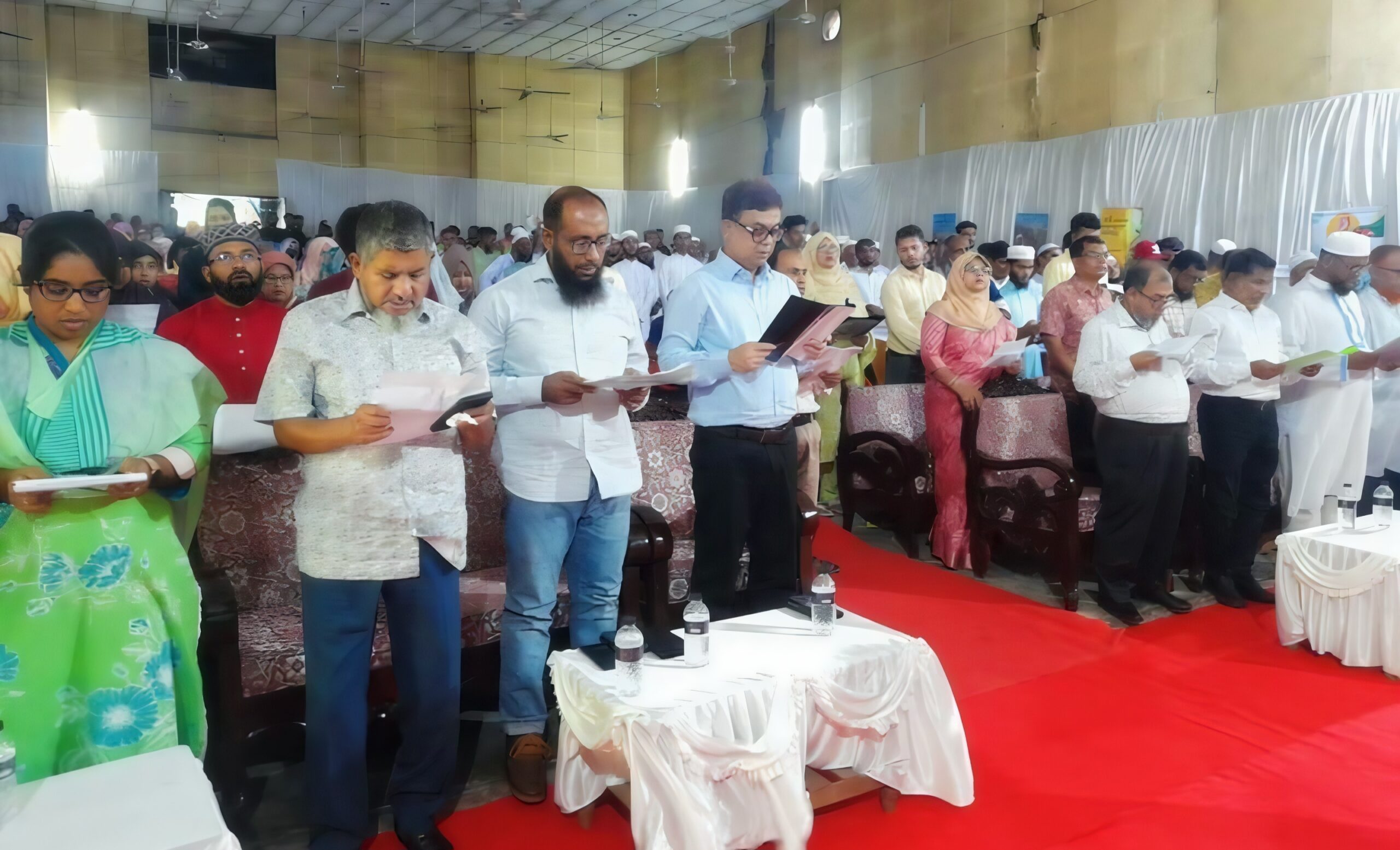 নরসিংদীতে জুলাই পুনর্জাগরণে শপথ অনুষ্ঠানে ভার্চুয়ালি আলোচনা সভা অনুষ্ঠিত